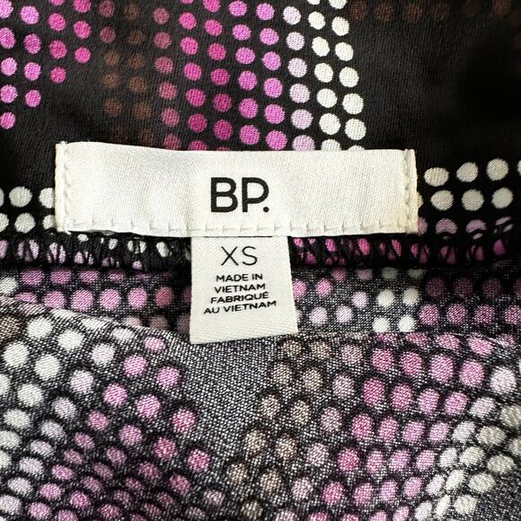 BP Nordstrom New Women's Geometric Backless Dress Purple XS Whimsigoth Y2k Goth - Picture 7 of 9